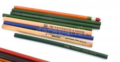 Cca. 61 db régi ceruza, közte irredenta, Schuler József, Turán, Postairón, Kosmos, Szovjet 1938, stb...