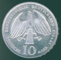 NSZK 1998J 10M Ag "Westfáliai béke" T:2+