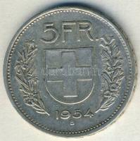 Svájc 1954B 5Fr Ag T:3 ph.