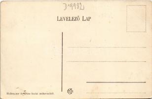 Balatonlelle, Lelle; Rzehák Ernő nyaralója. Hollenzer és Okos kiadása (lyukak / small holes)