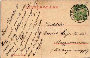 1910 Budapest XXII. Budafok, Kálváriahegy utca, Ábel József és Riegler József üzlete. Kohn és Grünhu...