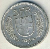 Svájc 1954B 5Fr Ag T:3 ph.
