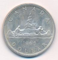 Kanada 1965. 1$ Ag "II. Erzsébet" T:2,2- 
Canada 1965. 1 Dollar Ag "Elizabeth II&quo...