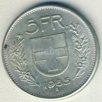 Svájc 1965B 5Fr Ag T:2/3