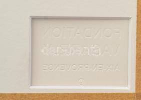 Vasarely Victor (1908-1997): Uzok, 1948-54. Heliogravűr, papír. Neuchatel, Éditions du Griffon kiadá...