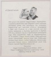 ef.Zámbó (efZámbó) István (1950): Szamárhegy szimbólumokkal. Egyedi beavatkozású print (Ebp), meríte...
