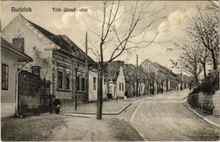 1915 Budapest XXII. Budafok, Tóth József utca (EK) + M. KIR. PINCZEMESTERI TANFOLYAM KISEGÍTŐ HADIKÓRHÁZA BUDAFOKON