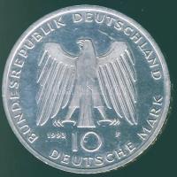 NSZK 1993F 10M Ag "1000 éves Potsdam" T:2+