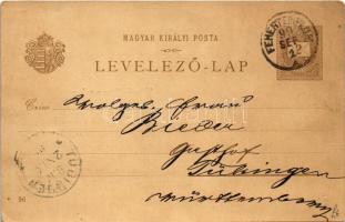 1899 (Vorläufer) Balaton vidéke, Balatonfüred, Zalai part, Tihany. Pesti Könyvnyomda Rt. Ezredéves O...