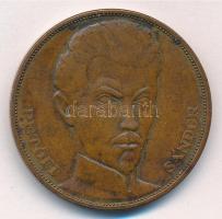 1948. "48-as Díszérem" bronz kitüntetés a zománcozott díszítmény és mellszalag nélkül T:1-...