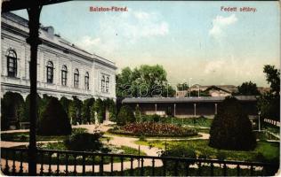 1909 Balatonfüred, Füred; Fedett sétány. Koller Károly József kiadása