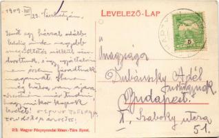 1909 Váchartyán, postaépület