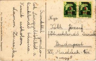 Lengyeltóti (Fonyód), Királyi Járásbíróság, szőlőskert, Gróf Zichy kastély, Szücs József üzlete és s...