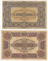 1920. 50K "Orell Füssli Zürich" nyomdahely jelöléssel "5a 007 306963" + 100K &qu...