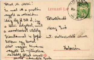 1910 Dömsöd, Dunai Szigetjáró. Wiesel Izrael kiadása