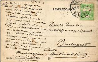 1913 Budapest IX. Ferencváros, Andics D. pilseni sörcsarnok, vendéglő és étterem. Ferenc körút 2