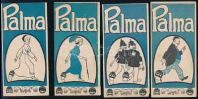 Palma cipősarok 8 klf számolócédula, egyik sérült