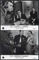 cca 1966 ,,Az Angyal lesen" című olasz - francia film szereplői és jelenetei, 13 db vintage pro...