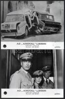 cca 1966 ,,Az Angyal lesen" című olasz - francia film szereplői és jelenetei, 13 db vintage pro...