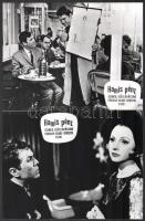 cca 1966 ,,Hamis pénz című francia - olasz - spanyol film szereplői és jelenetei, 13 db vintage produkciós filmfotó, ezüst zselatinos fotópapíron, a használatból eredő (esetleges) kisebb hibákkal, 18x24 cm