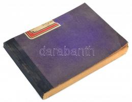 1954 "A Magyar 11 története - A Magyar fottbal. Nemzetközi mérkőzések, Olympiák, Villágbajnoksá...