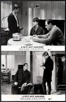 cca 1967 ,,A férfi akit szeretek" című szovjet film szereplői és jelenetei, 13 db vintage produ...