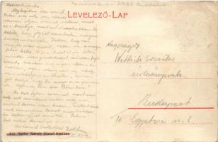 Balatonfüred, Báró Splényi Ödön (Blaha Lujza harmadik férje) villája. Koller Károly József kiadása (...