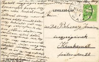 1914 Balatonkenese, Nagy villa. Rékai Gábor kiadása (EK)