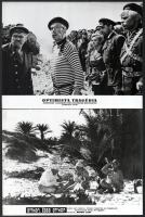 cca 1968 előtt külföldön készült, de Magyarországon is bemutatott filmek egy-egy jelenete, 17 db vin...