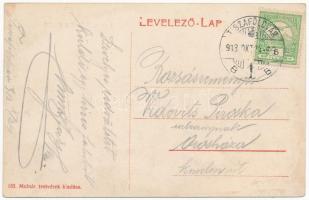 1913 Tiszaföldvár, Lukács Béla utca, Molnár Testvérek, Deutsch és Lövy Illés üzlete. Molnár Testvére...