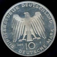 Németország 1993F 10M Ag "1000 éves Potsdam" T:2+