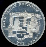 Németország 1993F 10M Ag "1000 éves Potsdam" T:2+