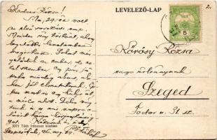 Szepesófalu, Spisská Stará Ves; Római katolikus templom a patak felől. Tóth Iréneusz kiadása / churc...