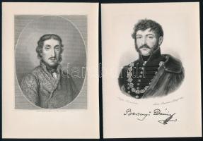 Arany János büsztje (Dr. Kemény Ferencz felvétele után), fotogravűr, 20x12 cm + Írók, költők portréi...