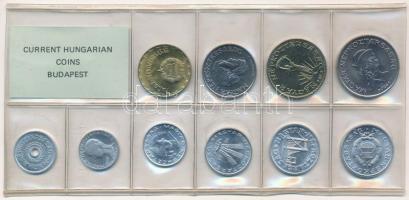 1988. 2f-20Ft (10xklf) érmés forgalmi sor fóliatokban T:1 Adamo FO21
