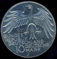 NSZK 1972J 10M Ag "Stadion" T:2+ apró ph.