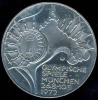 NSZK 1972J 10M Ag "Stadion" T:2+ apró ph