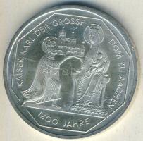 Németország 2000G 10M Ag "Nagy Károly / aacheni dóm" T:2+