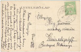 1911 Nagyvárad, Oradea; Szent László tér, piac árusokkal / market square