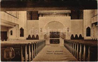 Budapest VII. Fasori új református templom, belső (EK)