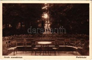 Budapest XII. Siesta szanatórium, park. Ráth György utca 5. Áldor Dezső felvétele (EK)