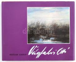 Heitler László: Vágfalvi Ottó. Festő a Balatonnál. A festő, Vágfalvi Ottó (1925 - 2015) által DEDIKÁ...