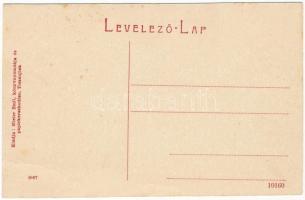 Tiszaújlak, Vulok, Vilok, Vylok; pályaudvar, vasútállomás. Bleier Emil kiadása (W.L. ? 1867.)/ railw...