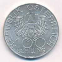Ausztria 1979. 100Sch Ag "200 éves az Innviertel" T:1-,2 kis ph.
Austria 1979. 100 Schill...