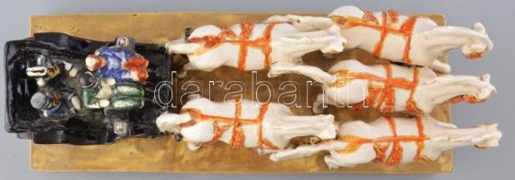 Borszéky Frigyes (1880 - 1955) : III. Viktor Emánuel, olasz király látogatása Budapesten, Horty Mikl...