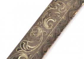 Ezüst (Ag) Borotva, penge nélkül, jelzett, nettó: 23 g