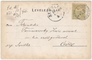 1905 Felsőbánya, Baia Sprie; Keleti bánya, Teréz akna. Márczy Lajos felvétele / mine. photo (EK)