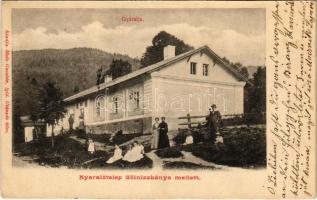 1903 Gölnicbánya, Göllnitz, Gelnica; Gyáralja nyaralótelep. Matz Gusztáv kiadása / holiday resort, villa, spa (EK)