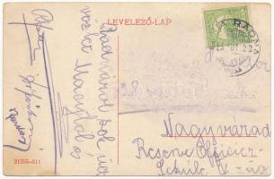 1915 Máriaradna, Radna; Balázs Péter szállodája a motoroshoz, vendéglő, sörcsarnok, kerthelyiség / h...