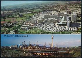 1972 Magyar ökölvívók által írt képeslap autográf aláírásokkal a Müncheni olimpiáról: Adler, Botos, ...